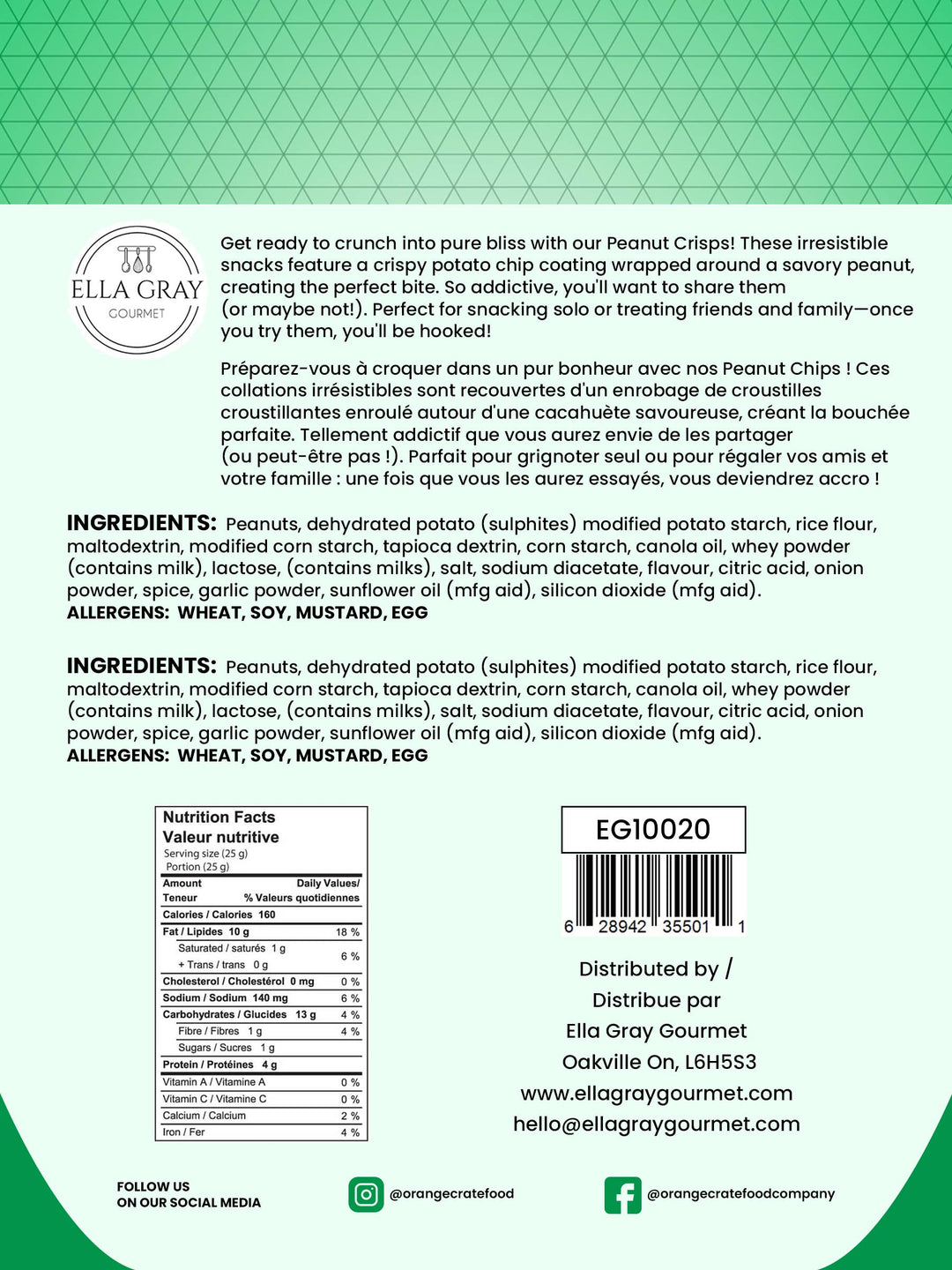 Dill Pickle Peanut Crisps