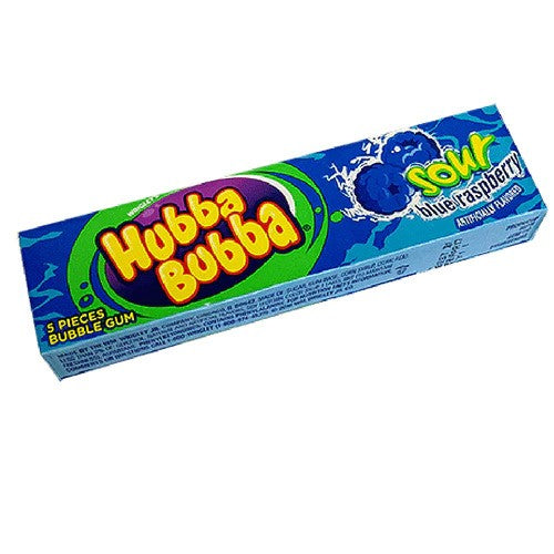 Hubba Bubba Max Sour Blue Raspberry Gum