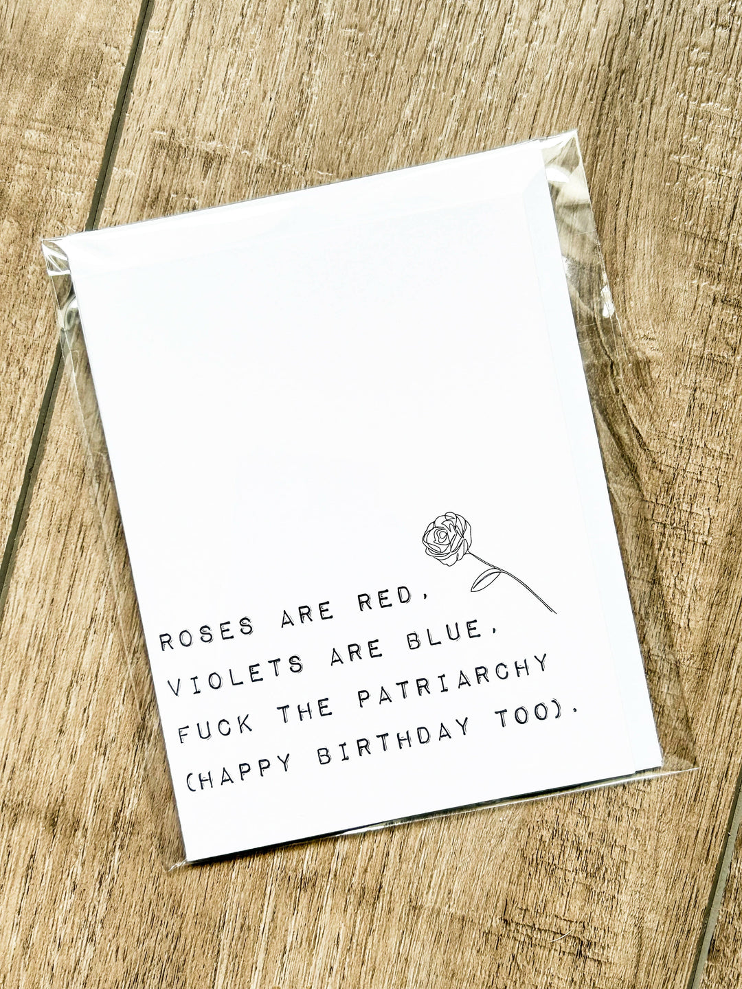 Fuck the Patriarchy Birthday Card - 6