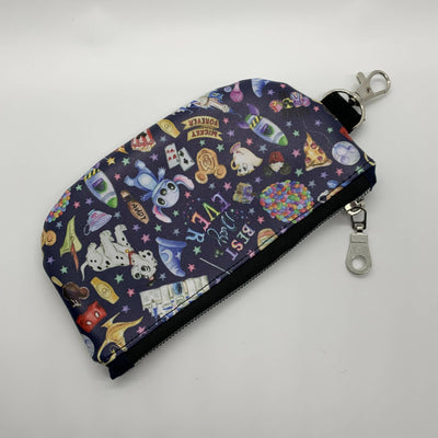 Half Moon Change Pouch with Swivel Clasp