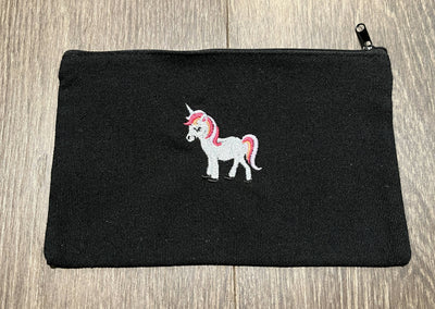 Embroidered Zippered Bag - 3