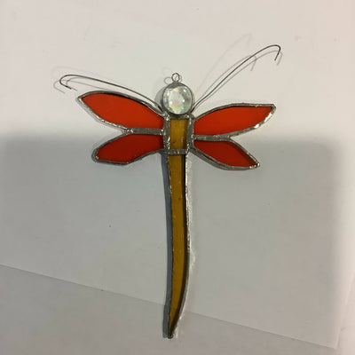 Stained Glass Dragonfly