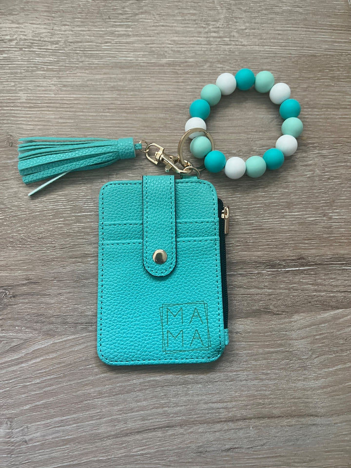 MAMA Wallet Wristlet Keychain