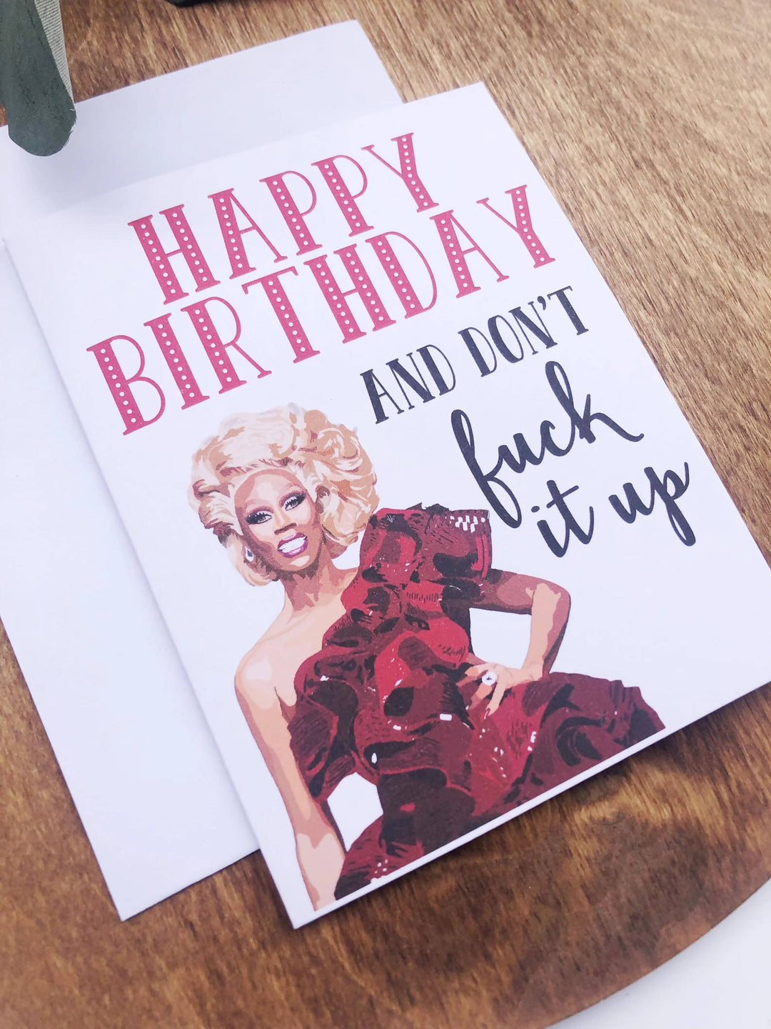 Rupaul Birthday Card - 1