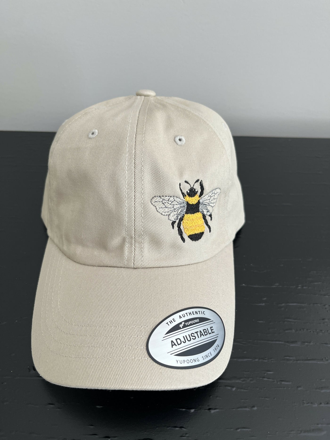 Bumble Bee Embroidered Hat - 1