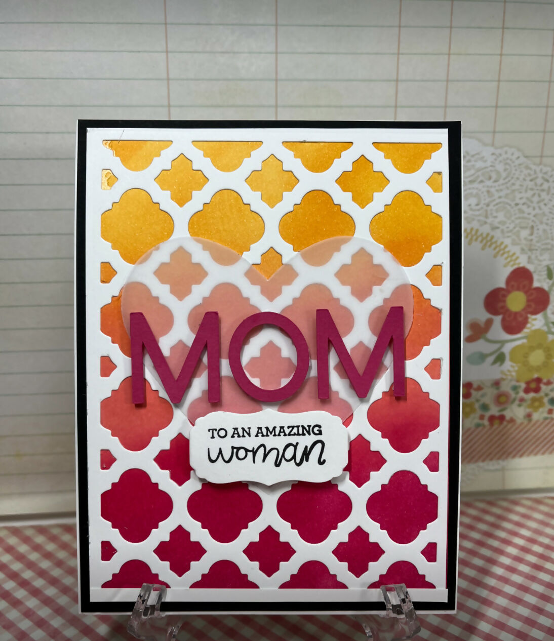 Mom To an Amazing Woman Card