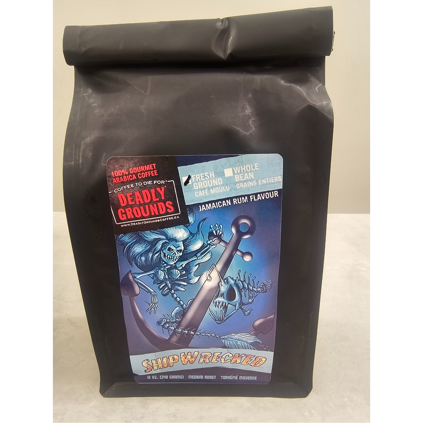 Shipwrecked Jamaican Rum Flavoured Coffee