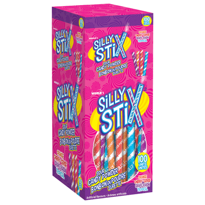 Silly Stix Sour Candy Powder