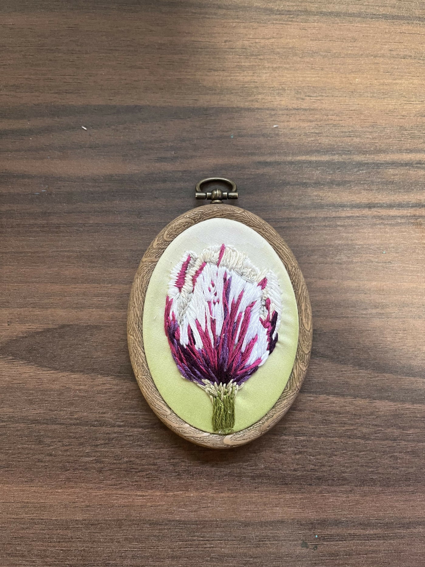 Tulip embroidery