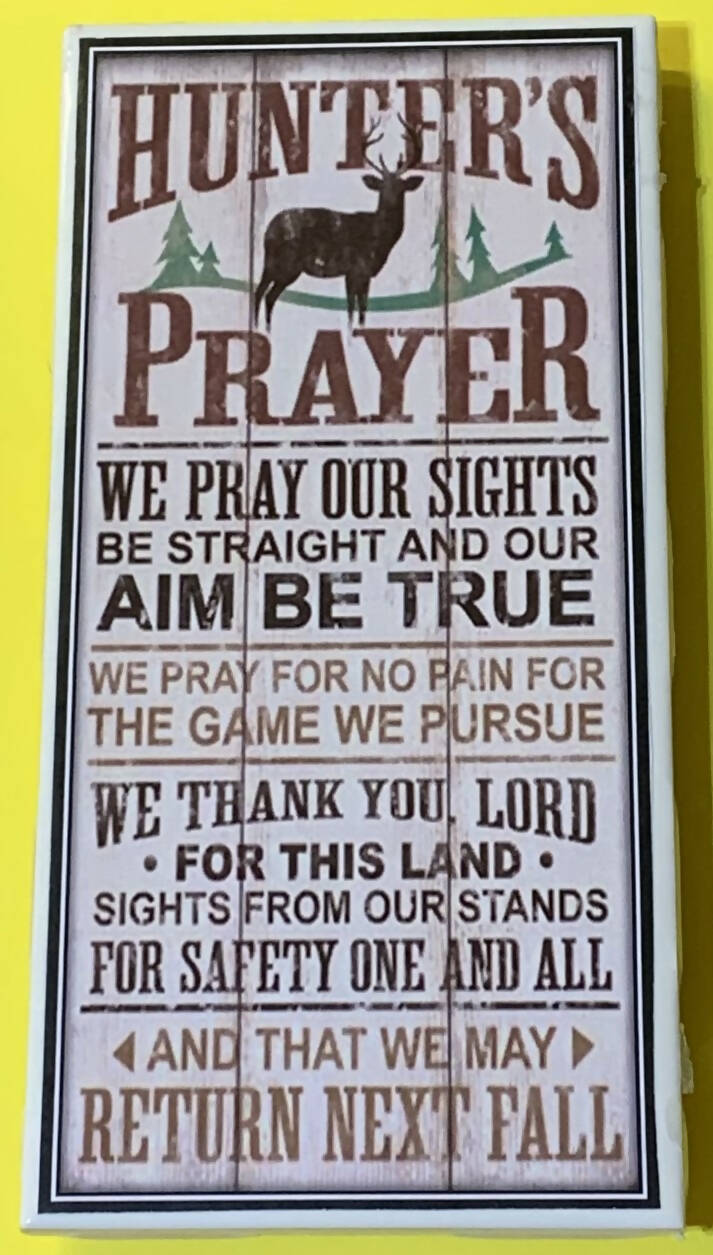 Hunter's Prayer magnet