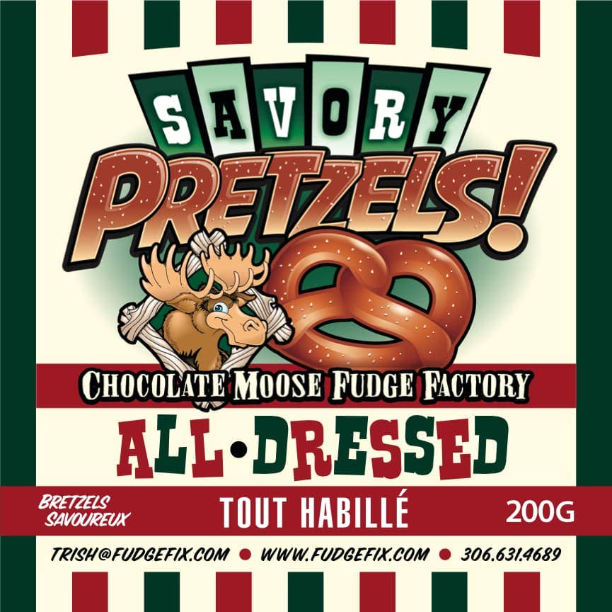 All Dressed Pretzels