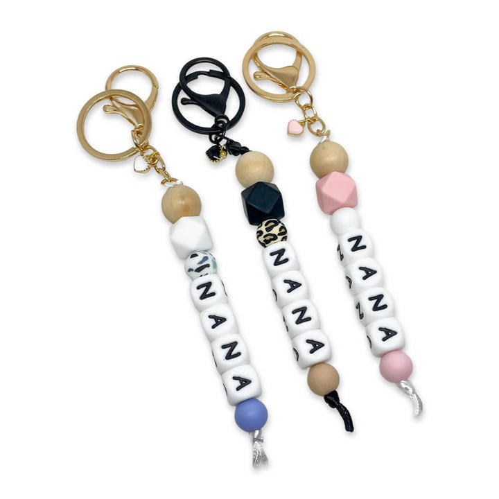 Nana Beaded Keychains