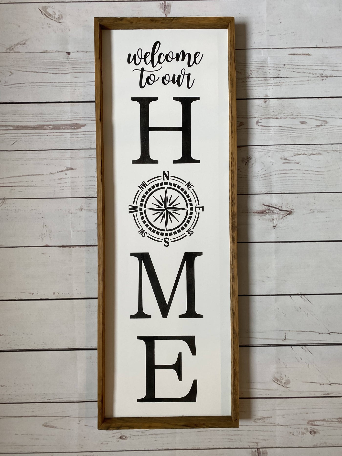 Welcome to our Home Porch Sign