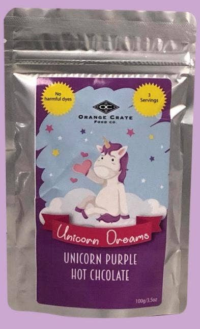 Unicorn Purple Hot Chocolate