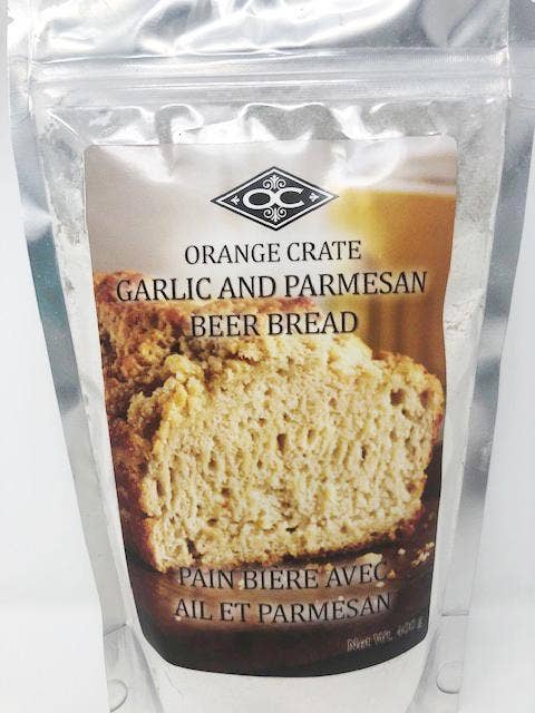 Garlic & Parmesan Beer Bread