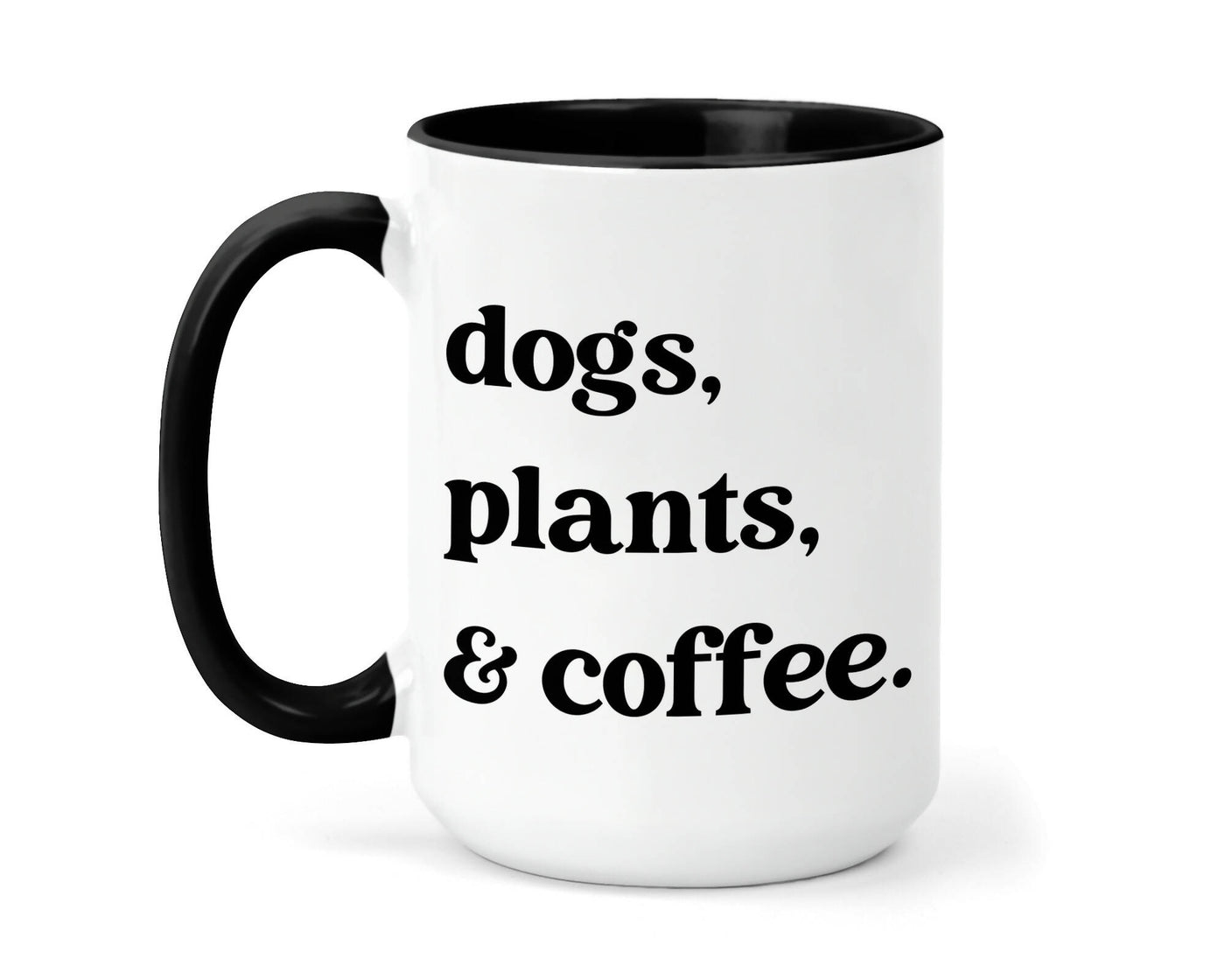 Dogs Plants Coffee Mug