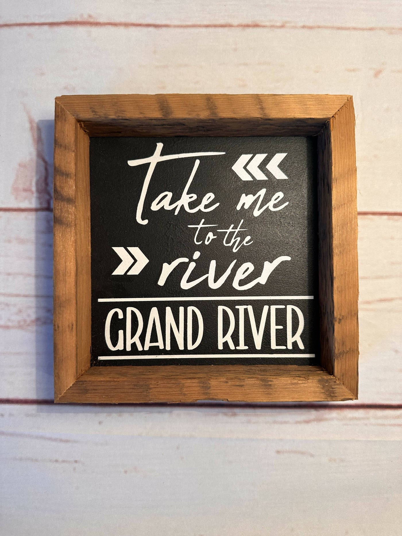 Grand River Mini Sign