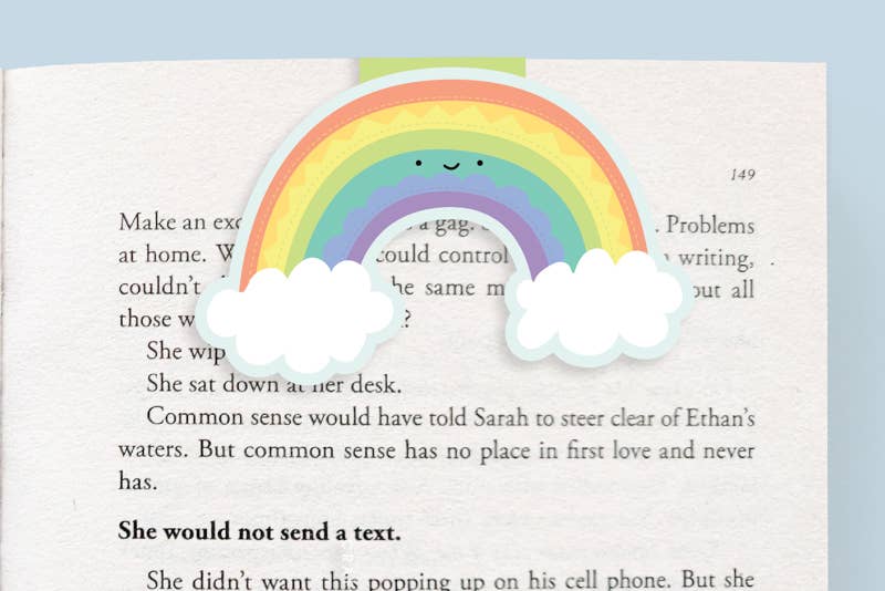 Rainbow Magnetic Bookmark