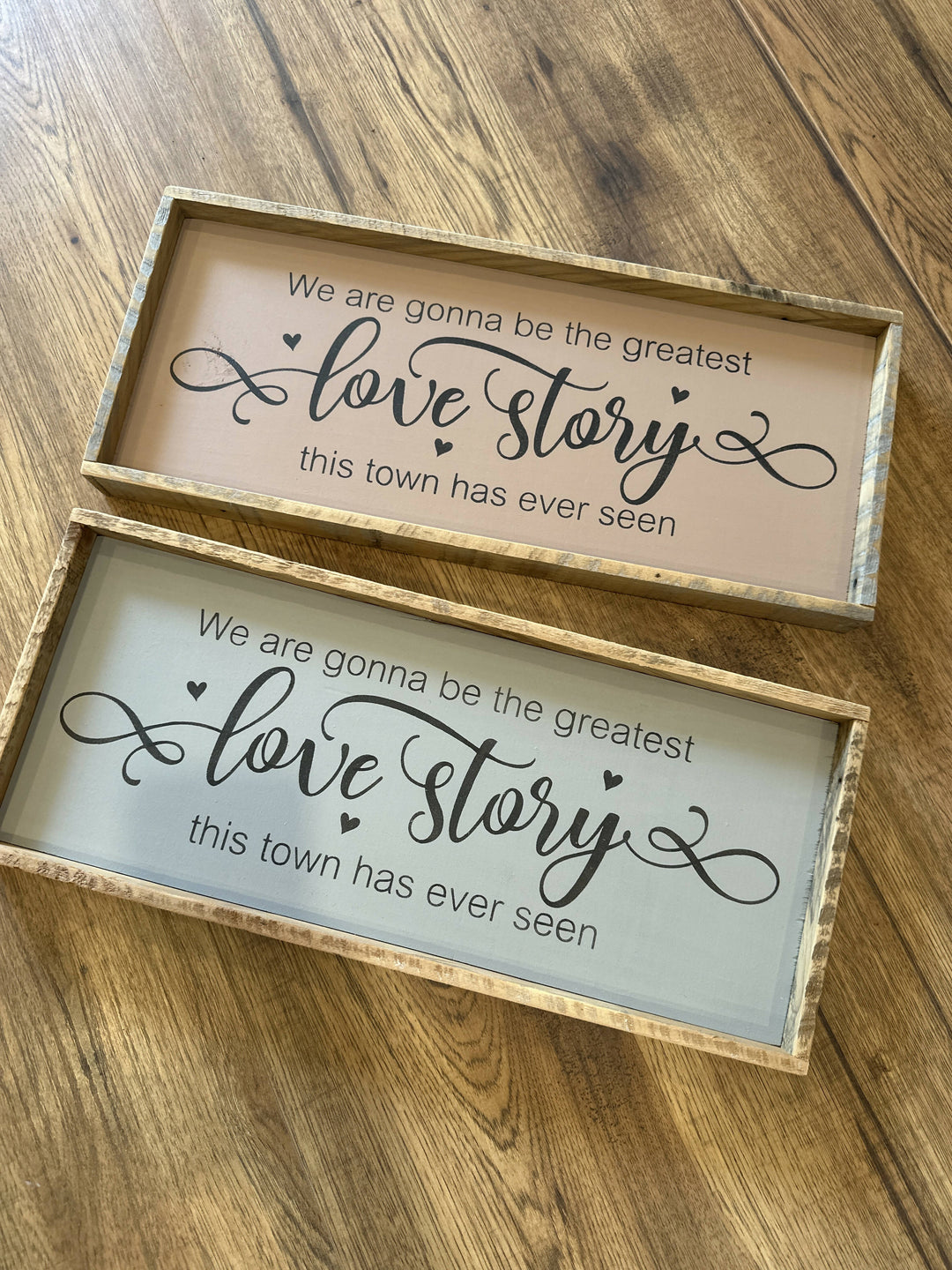 Love Story Sign