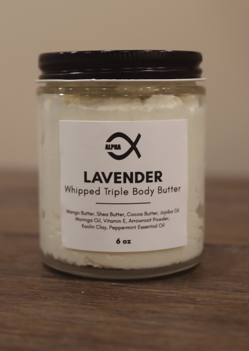 Lavender Whipped Triple Body Butter