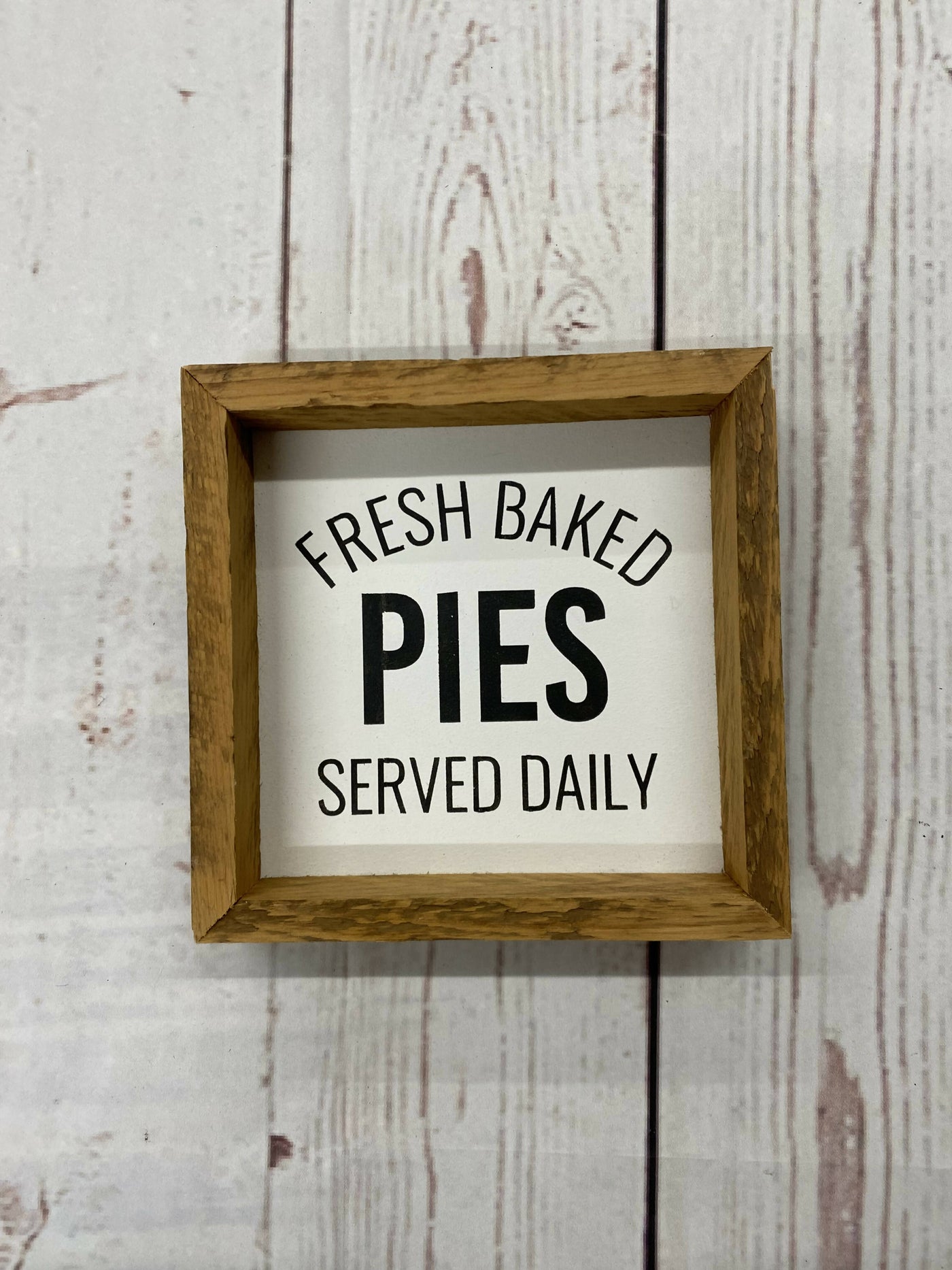 Pie Mini Sign