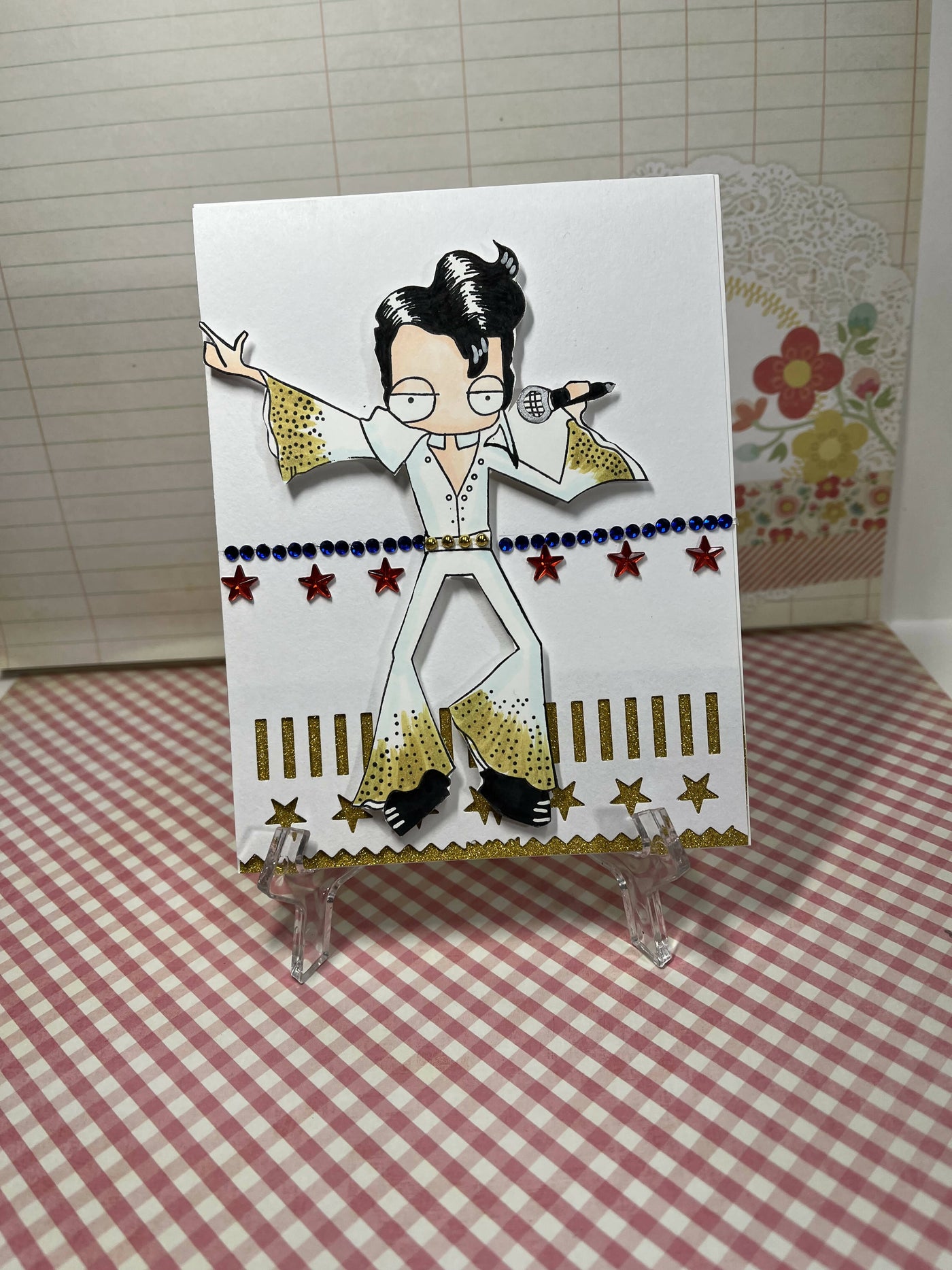 Elvis Thank You Very Much Card