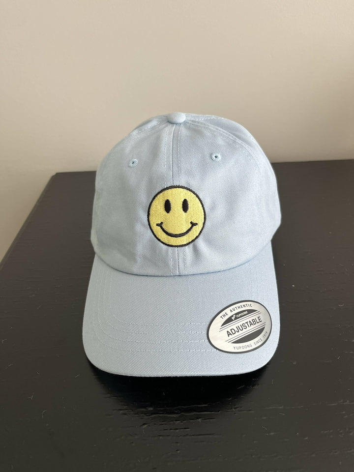 Smiley Face Embroidered Hat