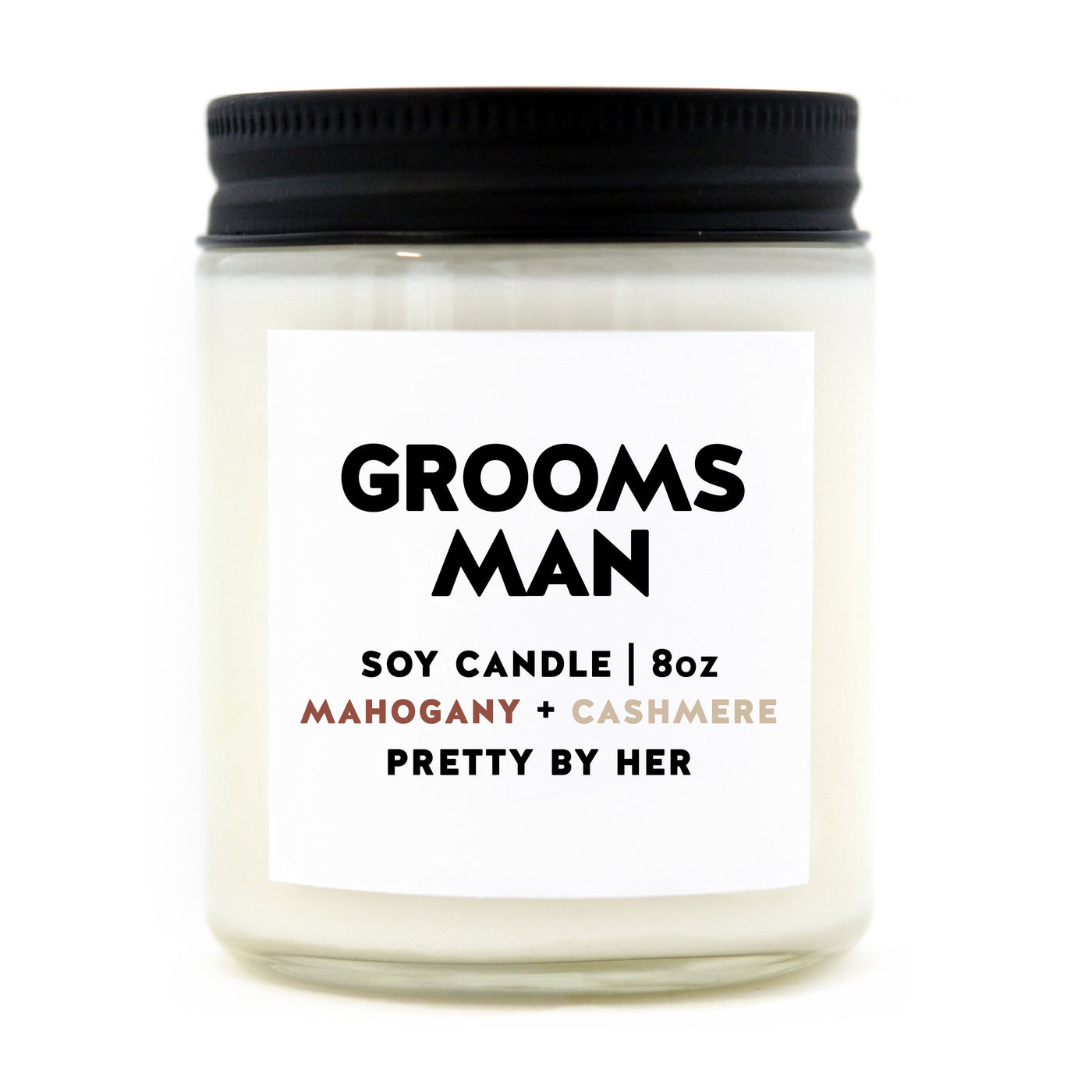 Groomsman Candle