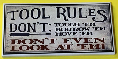 Tool Rules magnet