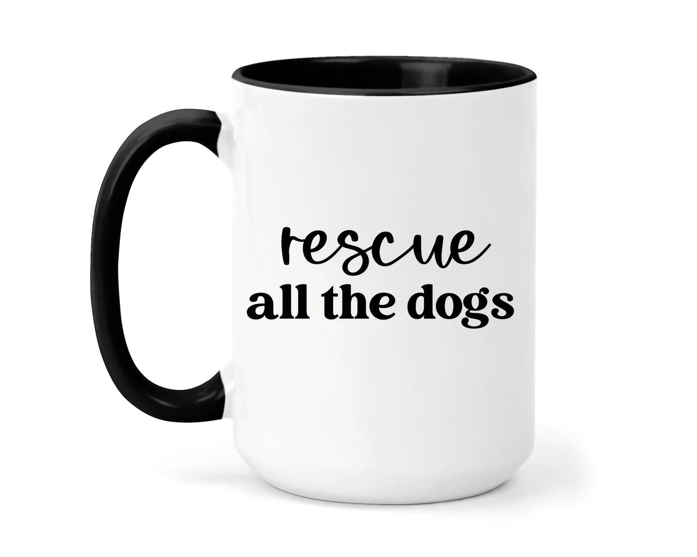 Rescue All the Dogs Mug