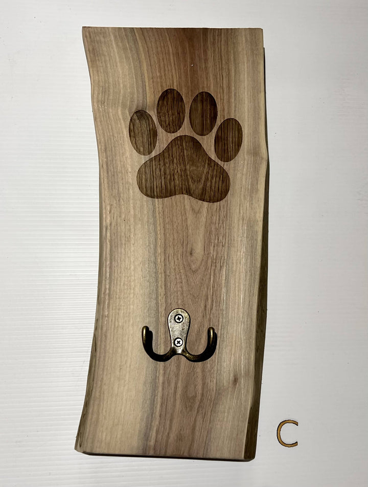 Paw Print Leash Hook