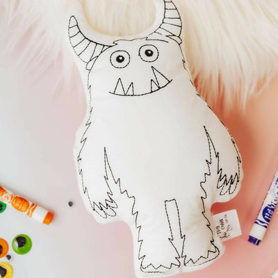 Furry Monster Colouring Doll