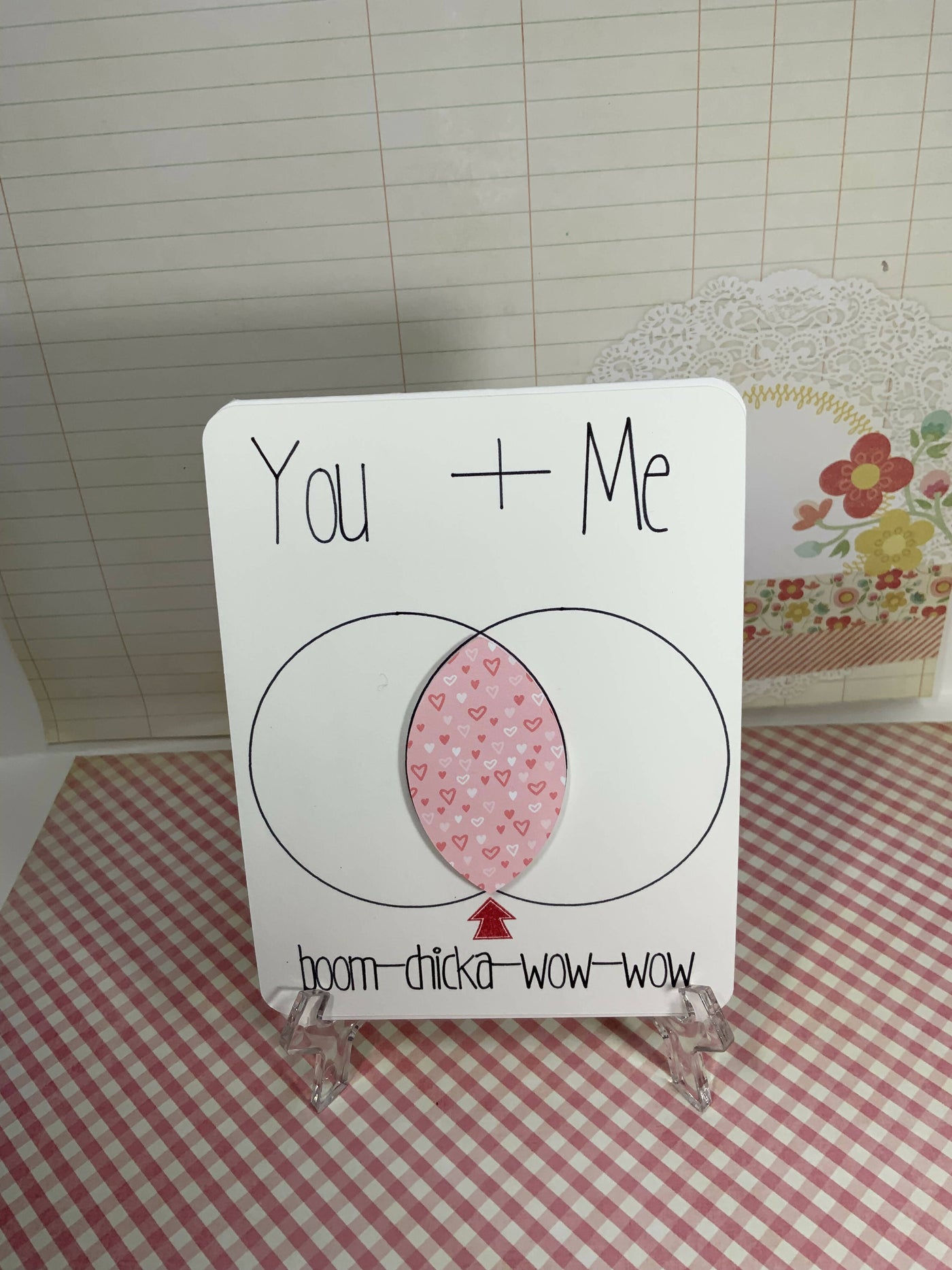 Boom - chicka - wow - wow - Valentine’s Day Card