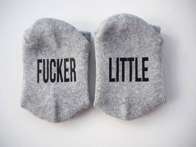 Little Fucker Baby Socks
