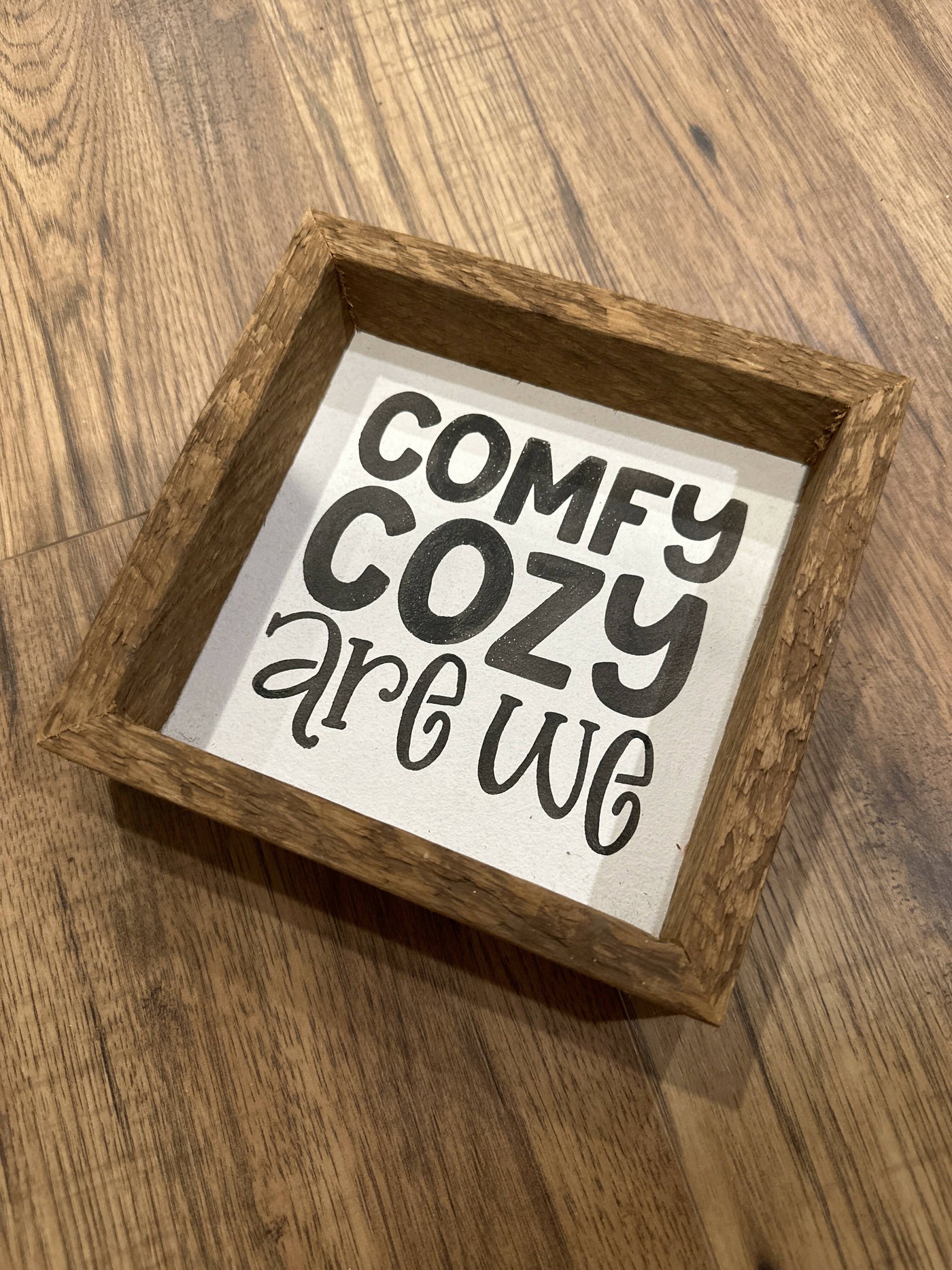 Comfy Cozy Mini Sign