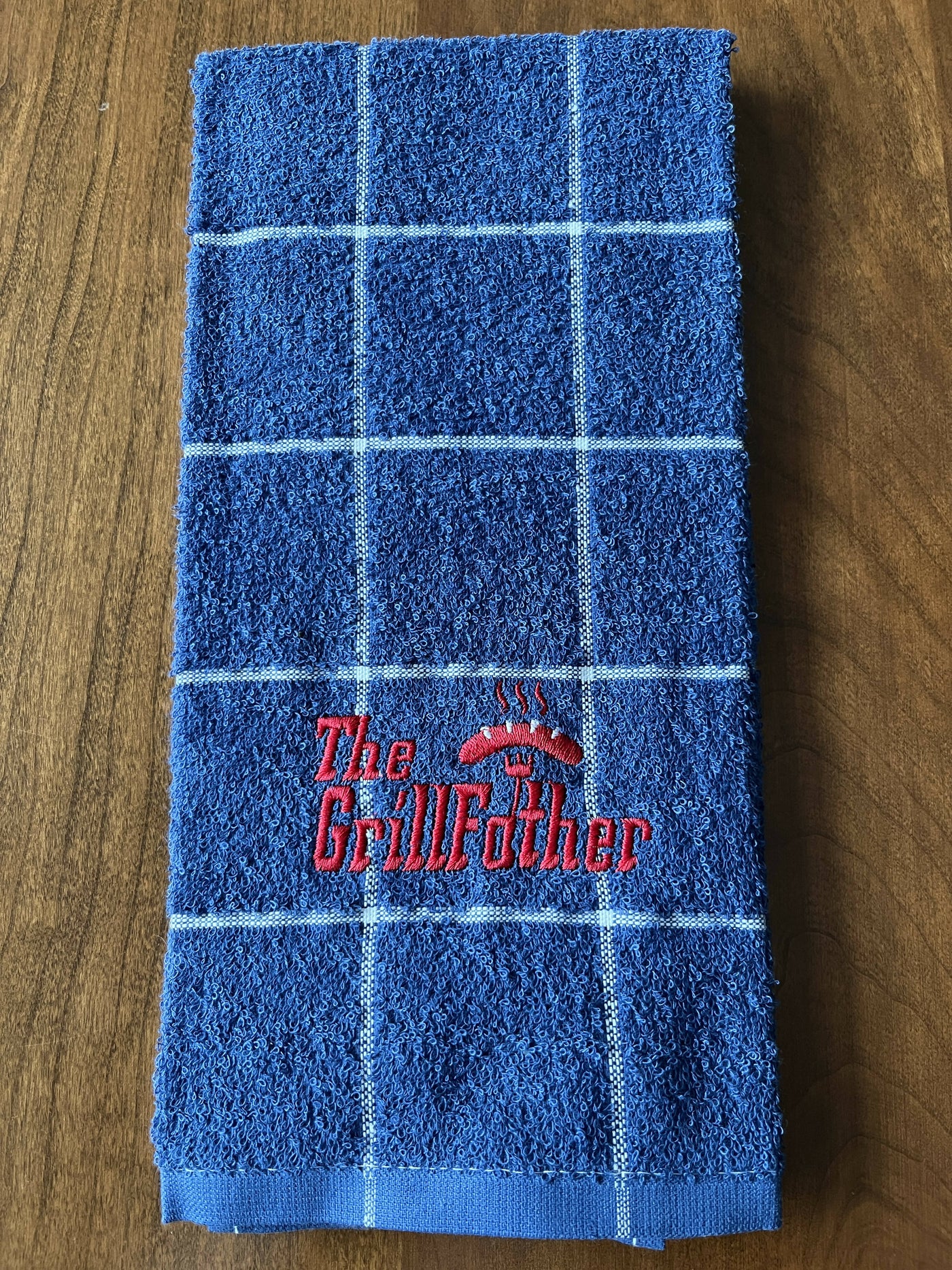 The Grill Father Tea Towel/BBQ Towel