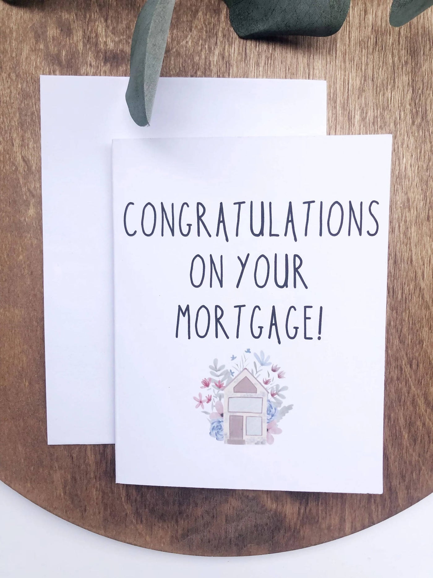 Congratulations on your Mortgage Card
