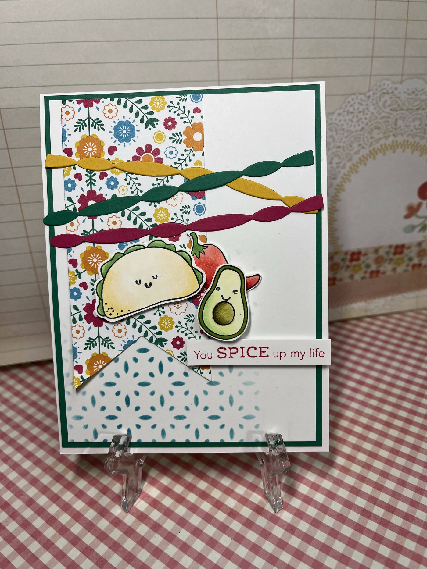 You Spice up my Life Greeting Card