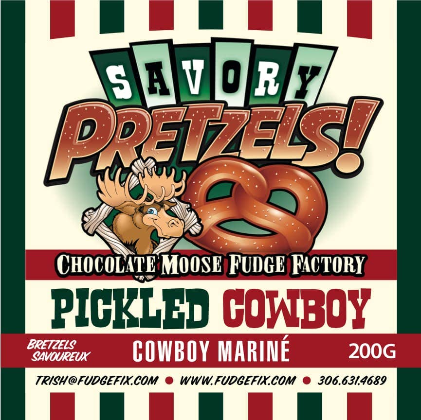 Pickled Cowboy Pretzels