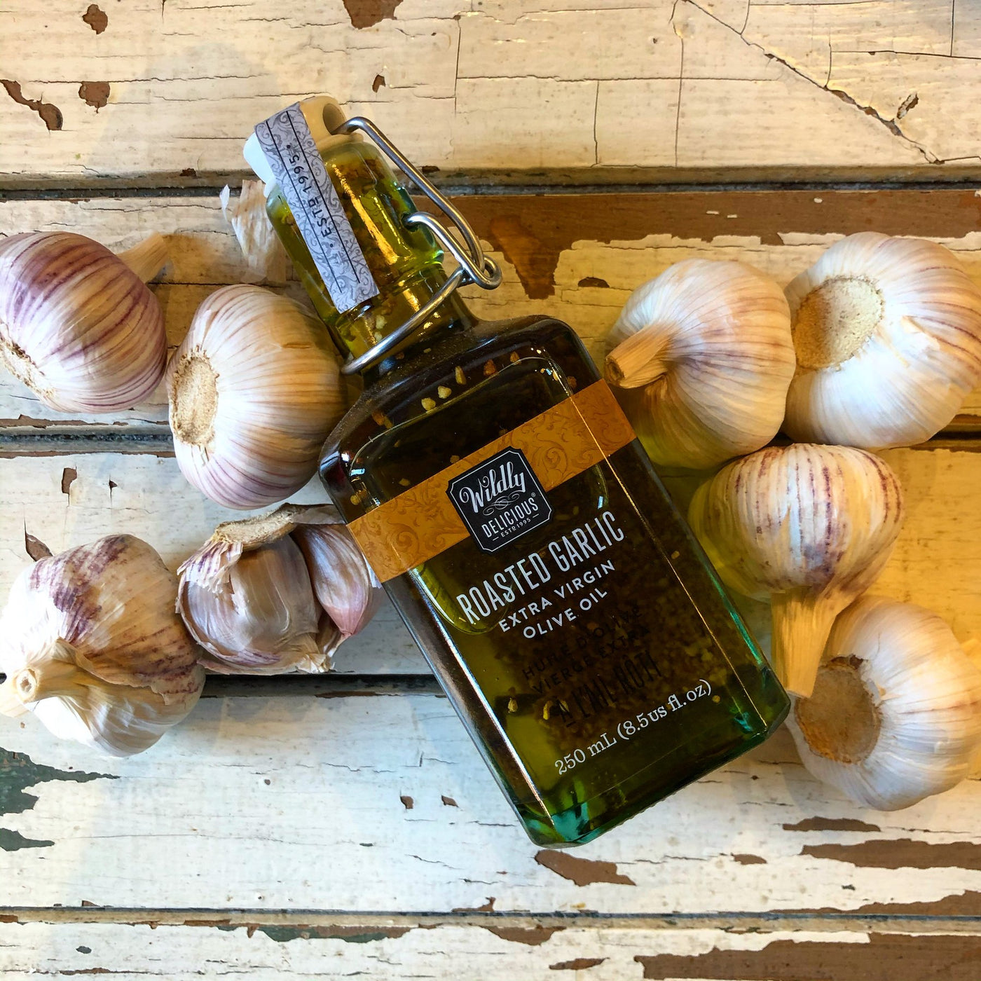 Roasted Garlic Infused Extra Virgin Olive Oil