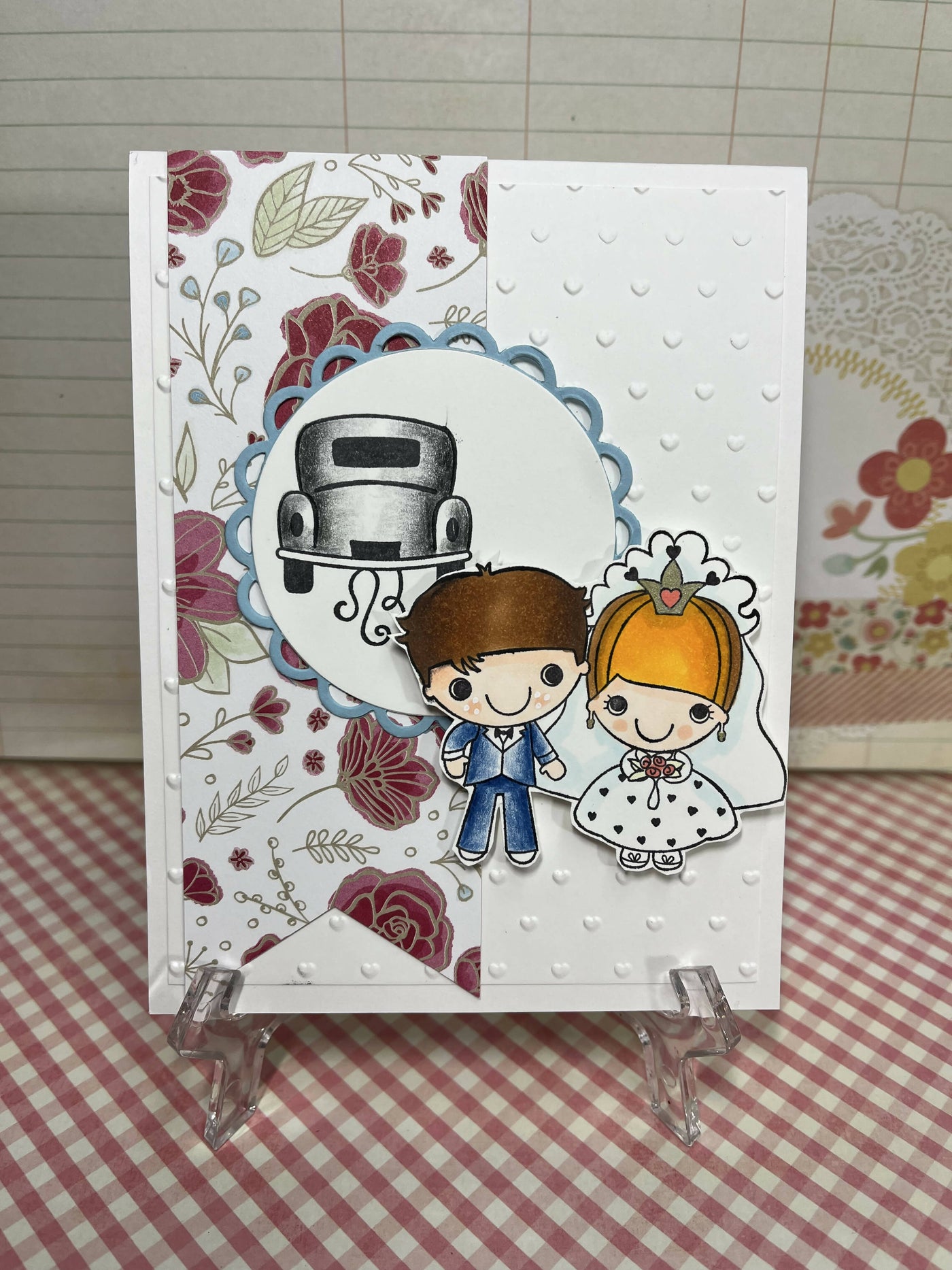 Cute Couple Wedding Card