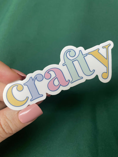 Crafty Sticker