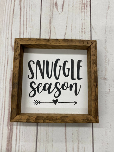 Snuggle Season Mini Sign