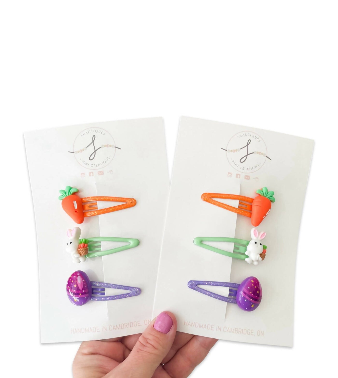 Trio Snap Clip Set - Easter and Spring
