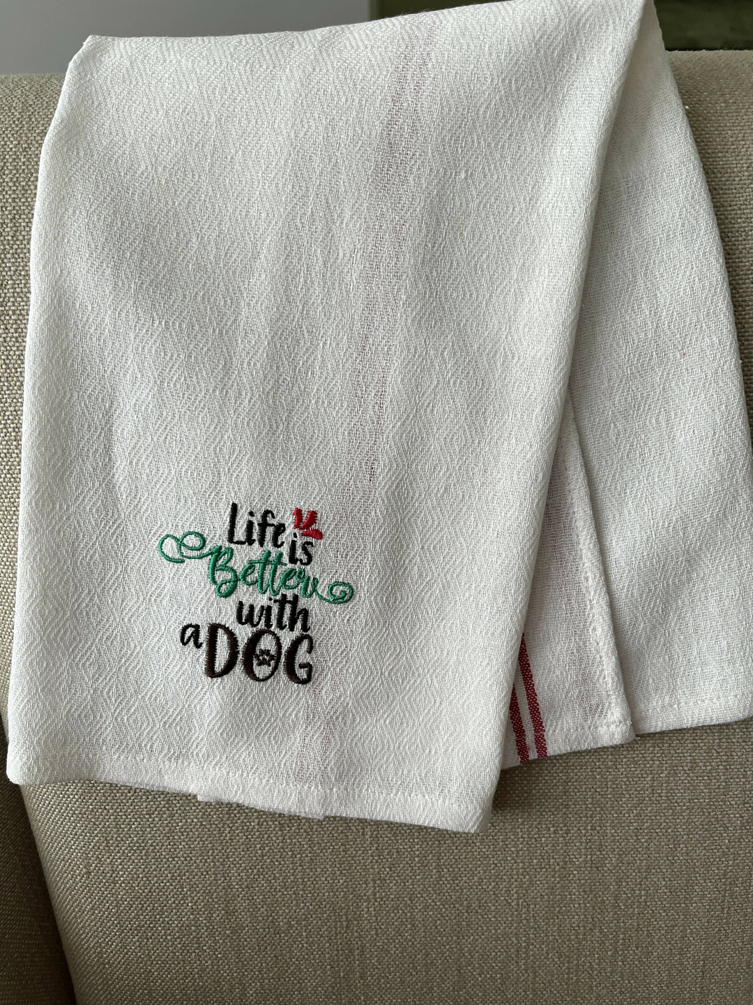 Life with a Dog Tea Towel