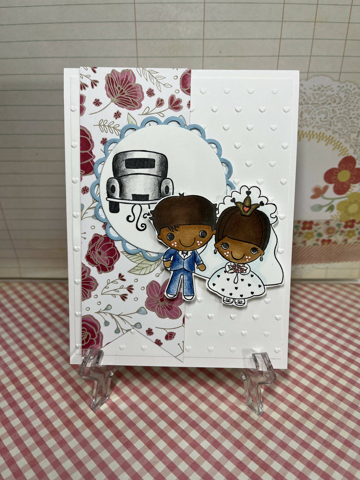 Cute Couple Wedding Card