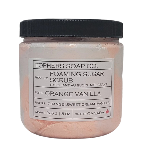 Orange Vanilla Sugar Scrub