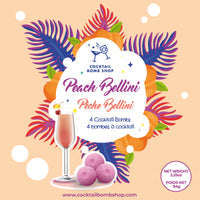 Peach Bellini Single Cocktail Bomb