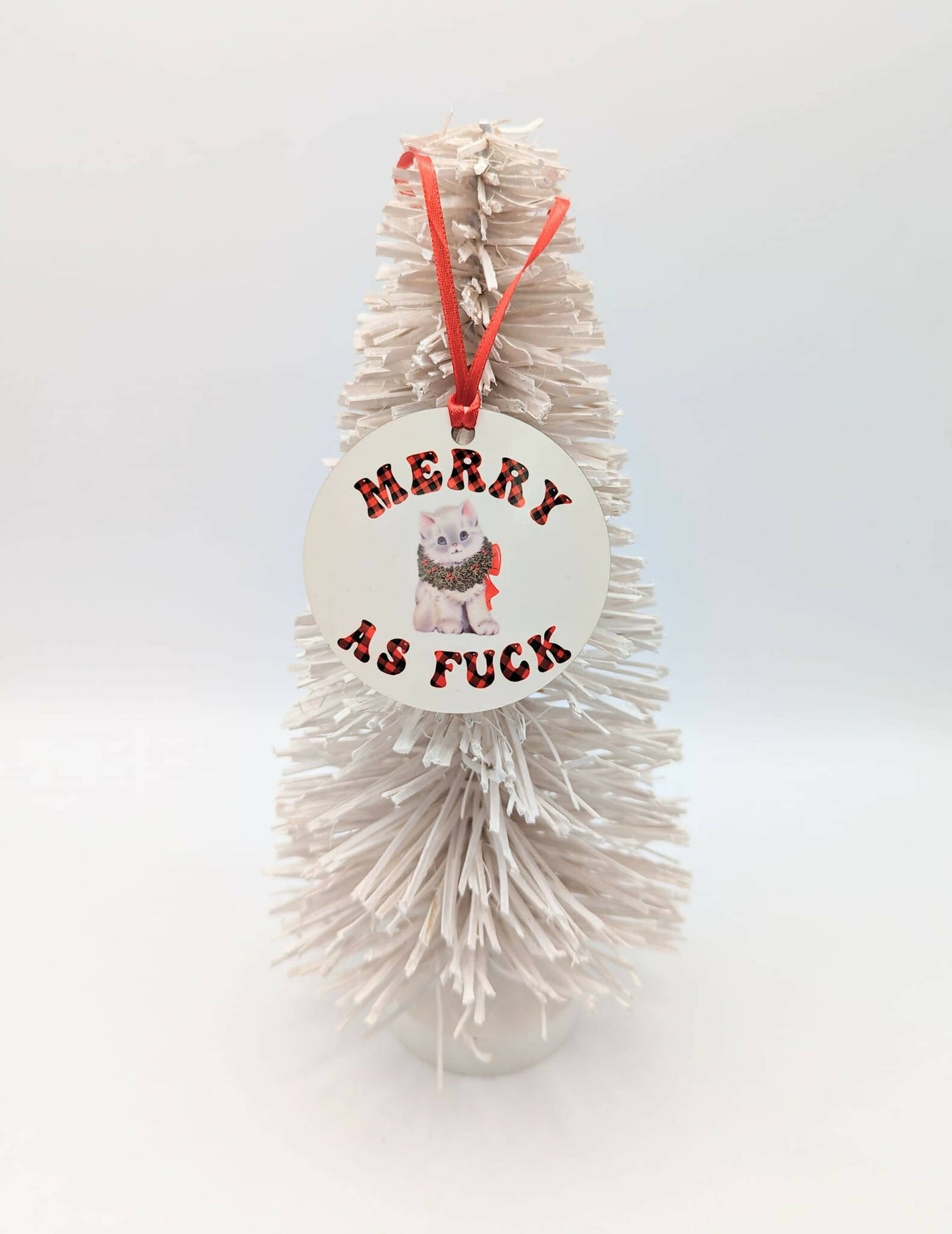 Merry As Fuck Christmas Ornament