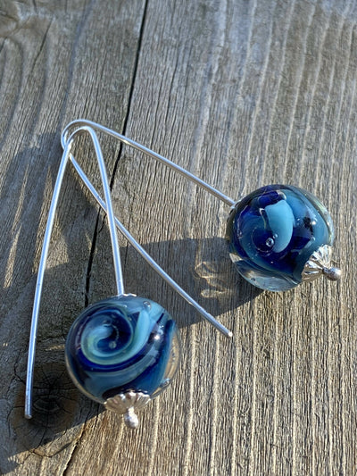 Blue/Turquoise Dangle Earrings